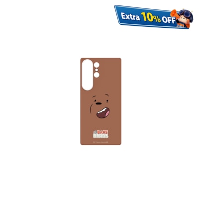 Slash B slash SLASH B SLASH Galaxy S25 Ultra We Bare Bears Grizzly 主题式感应卡 手机外壳