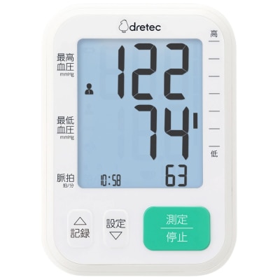 Dretec Upper-arm blood Pressure Monitor BM-214