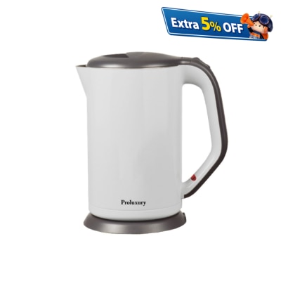 Proluxury PKT810017 Double Wall Electric Kettle 1.7L