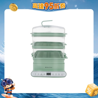 Black Bear - BST100140 三层电蒸锅连肠粉盘(14升)