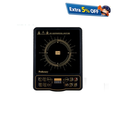 Proluxury PIC002003 按鍵式電磁爐2000W (附不銹鋼鍋)