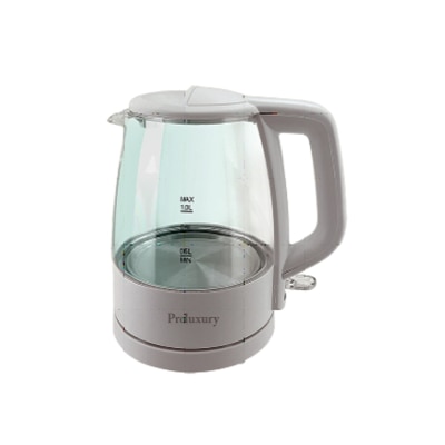 Proluxury PKT907010 Glass Electric Kettle 1L (UK Strix Controller)