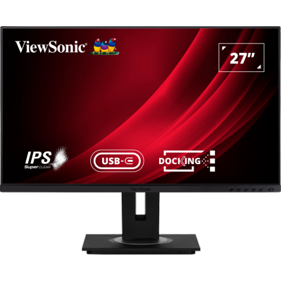 Viewsonic VG2756-2K 27" QHD 60Hz IPS RJ45 HDR10 高低升降旋轉 內置喇叭 顯示屏