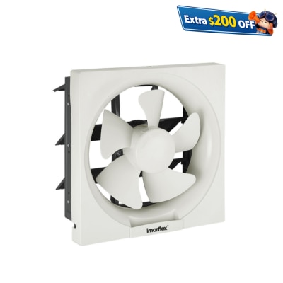 IMARFLEX 伊瑪牌 IEF-25 10寸方形抽氣扇