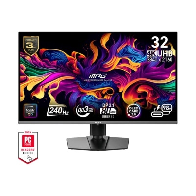 MSI MPG 322URX QD-OLED 32" 4K 240Hz DP2.1 Gaming Monitor