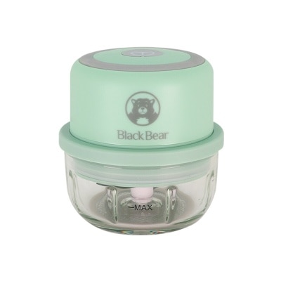 Black Bear BSB500001GN USB Charging Mini Glass Food Chopper 150ml