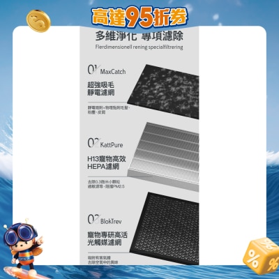 Trevluf - PäK Pro专⽤MaxCatch预过滤网