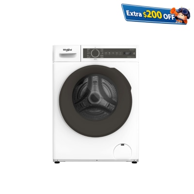 WHIRLPOOL 惠而浦 FWPB28502GW 8.5公斤 820SteamCare 前置式洗衣机