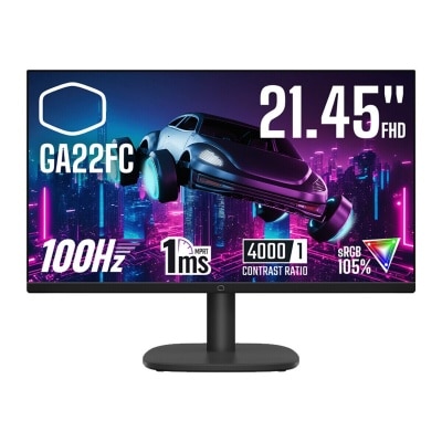 COOLER MASTER GA22FC 21.5″ VA 100Hz FHD 电竞显示屏
