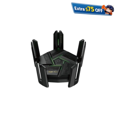 Ruijie 鋭捷 RG-EW7200BE Pro 双频 BE7200 Cloud-Managed WiFi 7 电竞无线路由器