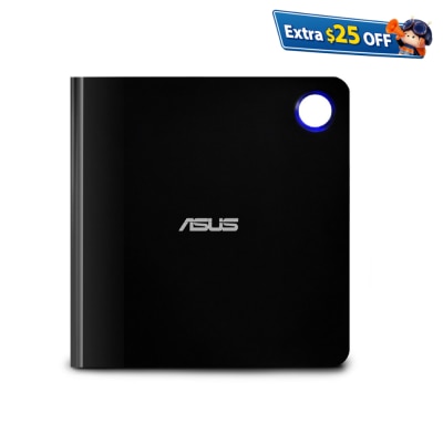 ASUS SBW-06D5H-U - Ultra-slim Portable USB 3.2 Gen1x1 Blu-ray Burner