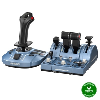 THRUSTMASTER TCA Captain Pack X Airbus Edition 游戏飞行摇杆套装