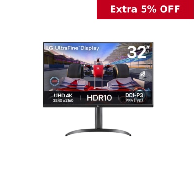 LG UltraFine™ 32UR550K-B 31.5" 4K HDR Gaming Monitor