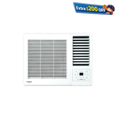 WHIRLPOOL AWV07301R 3/4HP R32 Inverter Cool Window Air Conditioner