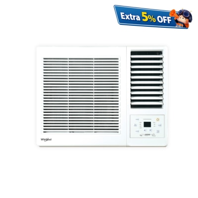 WHIRLPOOL AWV09301R 1HP R32 Inverter Cool Window Air Conditioner