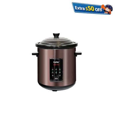IMARFLEX 伊瑪牌 ISC-2108 8公升黑瓷多功能電子燉煲