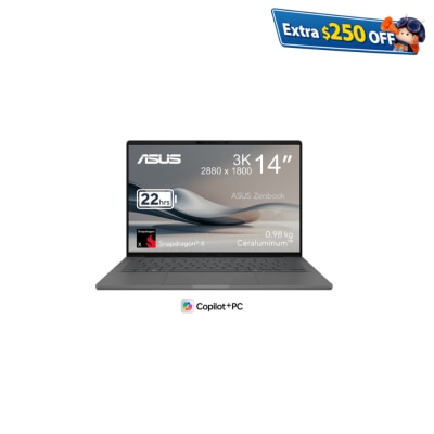 ASUS 华硕 Zenbook A14 UX3407QA 手提电脑
