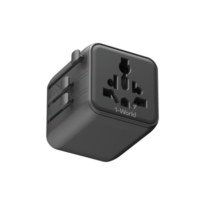 Momax - 1-World Travel Adaptor UA19UK