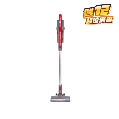 GEMINI GVC150RD 22.2V Cordless Stick Vaccum Cleaner with Motorized Bed Brush