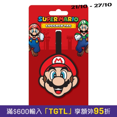 NINTENDO 任天堂 Mario 瑪利歐多功能行李吊牌 image