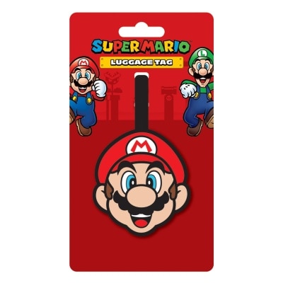 NINTENDO 任天堂 Mario 瑪利歐多功能行李吊牌