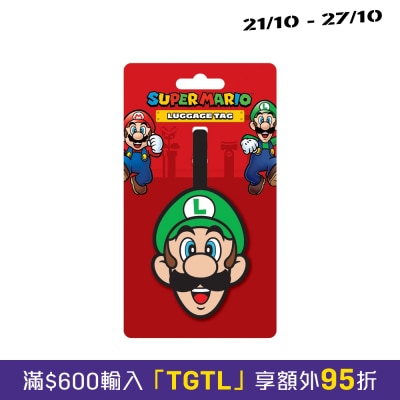 NINTENDO 任天堂 Mario 瑪利歐多功能行李吊牌 Luigi 路易治 image