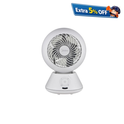 MIDEA FTC1525R 6-inch Digital Air Circulator with Remote Control