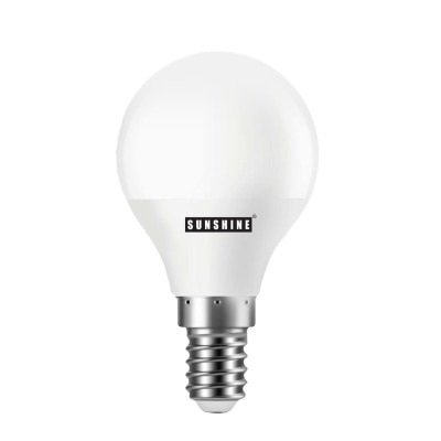 Sunshine LED 燈泡 G45球膽 - 5W E14細螺頭 3000K 黃光