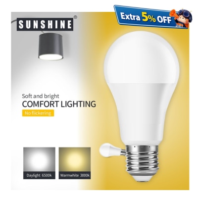 Sunshine LED Bulb A60 9W E27 Daylight 6500K