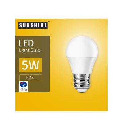 Sunshine - LED Bulb G45 5W E27 Daylight 6500K