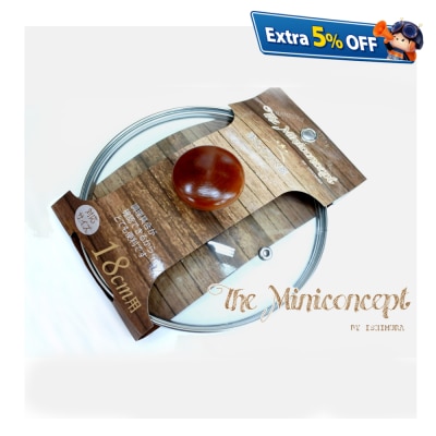 Mini Concept MC-7439MMP-SS 18cm Glass Cover