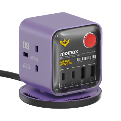 Momax 1-Charge Work Flow PD30W 3-Outlet Power Cube with USB Power Strip