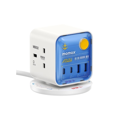 Momax 1-Charge Work Flow PD30W Outlet Power Cube with USB Power Strip