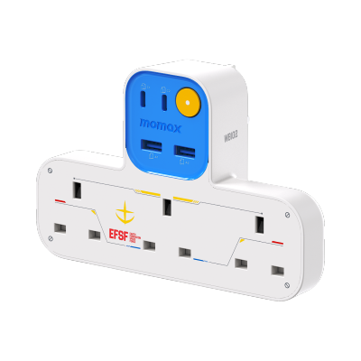 Momax 1-Charge Work Flow 35W 2A2C 3 Socket with USB Power Strip