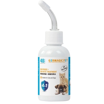 Germagic Pet Ear Rinse + Ear Mite Treatment 50ml
