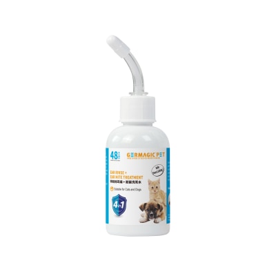 Germagic Pet Ear Rinse + Ear Mite Treatment 50ml