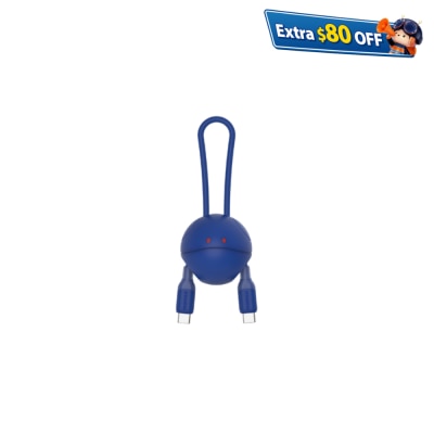 Momax Pinpop Haro Find My 全球定位器 With 1-Link Flow 0.2m USB-C充電線