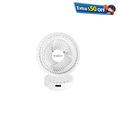 SMARTECH SF-8908 “Eco Wind” Intelligent 3D Oscillating Circulation Fan