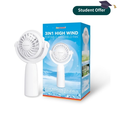 Surpresent YL30 Neck-hanging Vertical Handheld Multi-purpose Flip Portable Fan