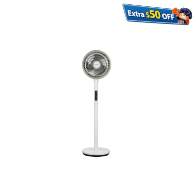 COMFEE CFS-09PGR0A0 9” 2-in-1 Stand Table Circulation Fan with Remote Controller