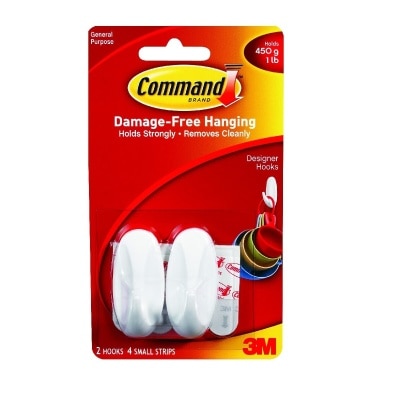 無痕 小型設計師型掛鈎 (17082HK)