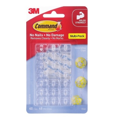 无痕 透明装饰夹 (17026CLR)