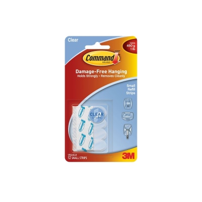 無痕 透明補充膠貼 - 小型 (17024CLR)