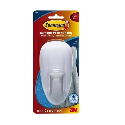 无痕 防水胶贴挂钩 - 特大型(17600B)