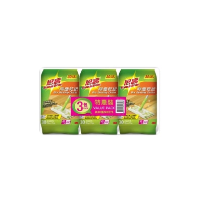 SCOTCH Brite - Dry Dusting Cloths (30shts) (833HKX3)
