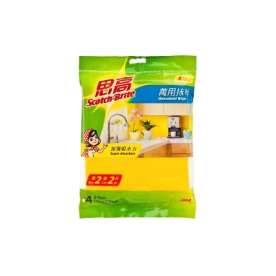 思高 萬用抹布 (2送2片裝) (0060HK 2+2)