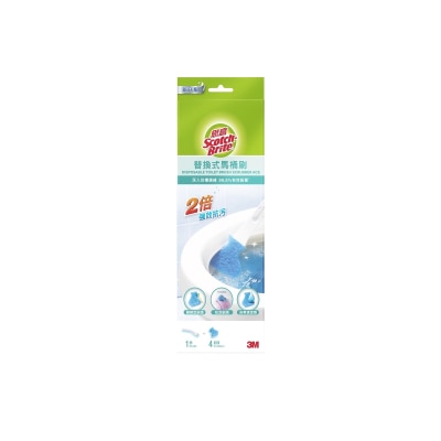 SCOTCH - Brite - Disposable Toilet Brush Scrubber ACE (ACE)