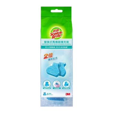 思高 ACE 替換式馬桶刷6件補充裝