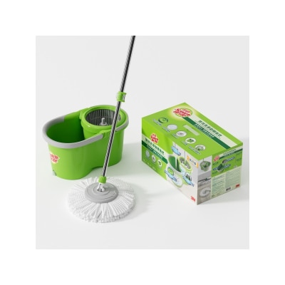 SCOTCH Brite - SuperClean Dual Wash Spin Mop Bucket (T7G)