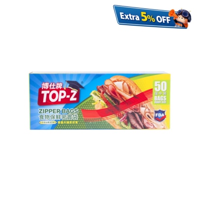 Top-Z M Size Zipper Bag 50pcs